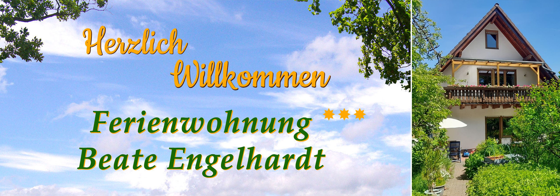 Ferienwohnung Beate Engelhardt-Herzlich willkommen